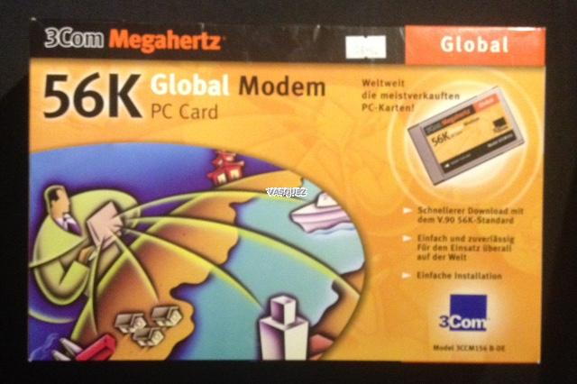 PCMCIA, Megahertz 56 Global Modem V90