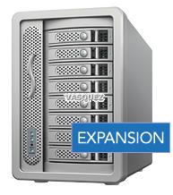 Fusion DX800RAID Expansion Silver 8TB (8x1.0TB)