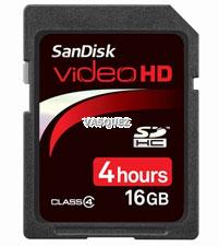 Ultra II SD Video HD Card 16 GB