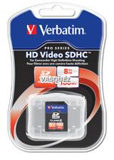 Video Secure Digital 8 GB (SDHC)