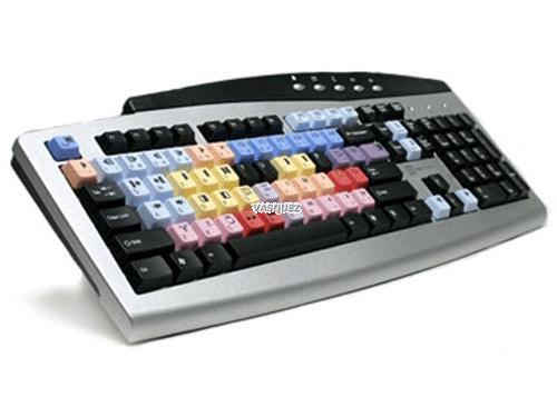 Media Composer keyboard,  German (Mac only)
