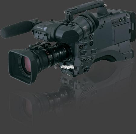 AG-HPX500E Camcorder mit Fujinon Objektiv und 4 P2 Speicherkarten